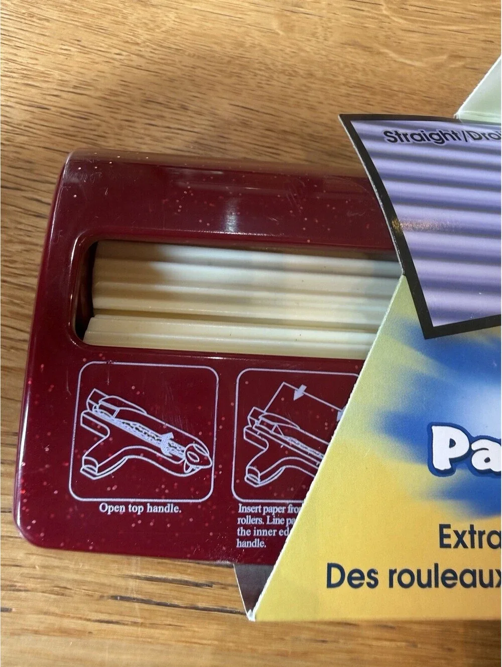 Paper Corrugator Crimper New With Tag 5 Patterns Fits 8.5” Paper